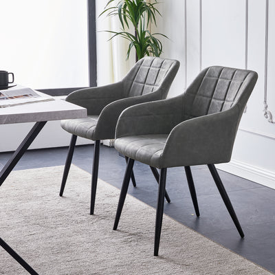 Bloor Faux Leather Dining Chairs