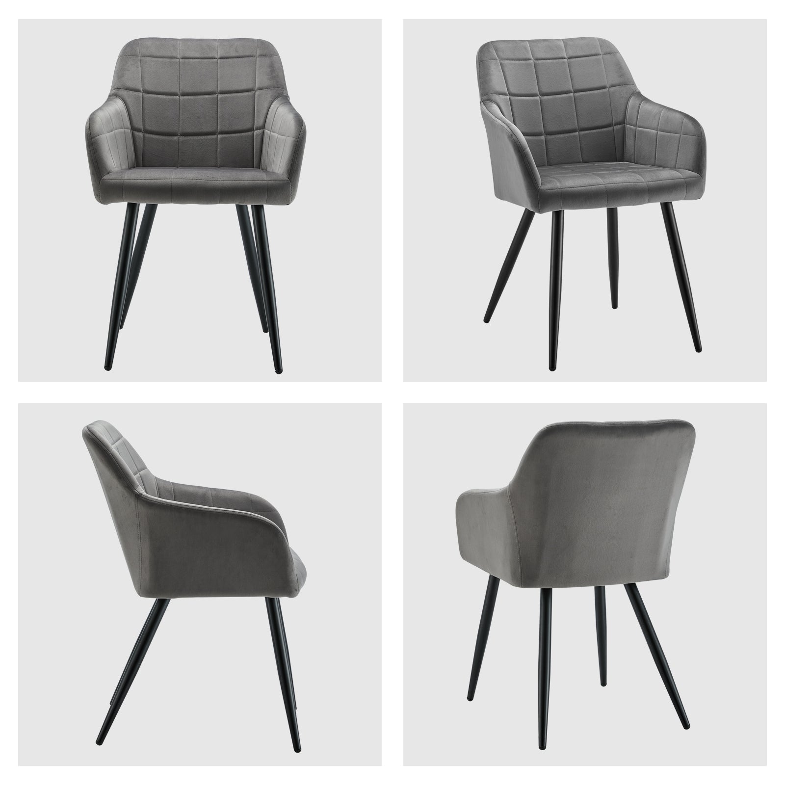Bloor Velvet Dining Chairs