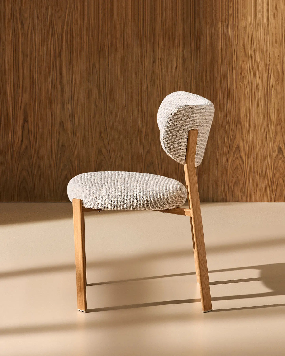 Bramley Beige Chenille Dining Chairs