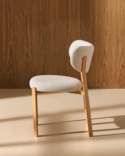 Bramley Beige Chenille Dining Chairs