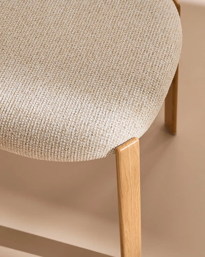 Bramley Beige Chenille Dining Chairs