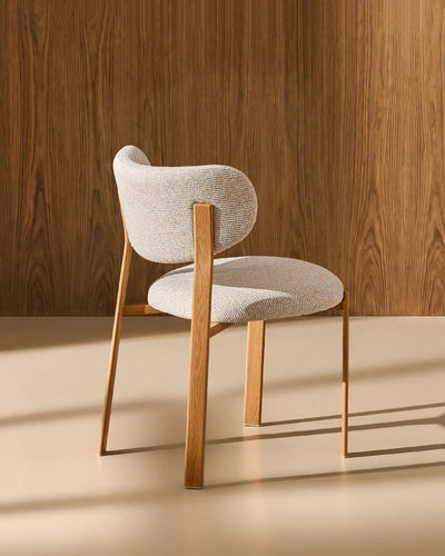 Bramley Beige Chenille Dining Chairs