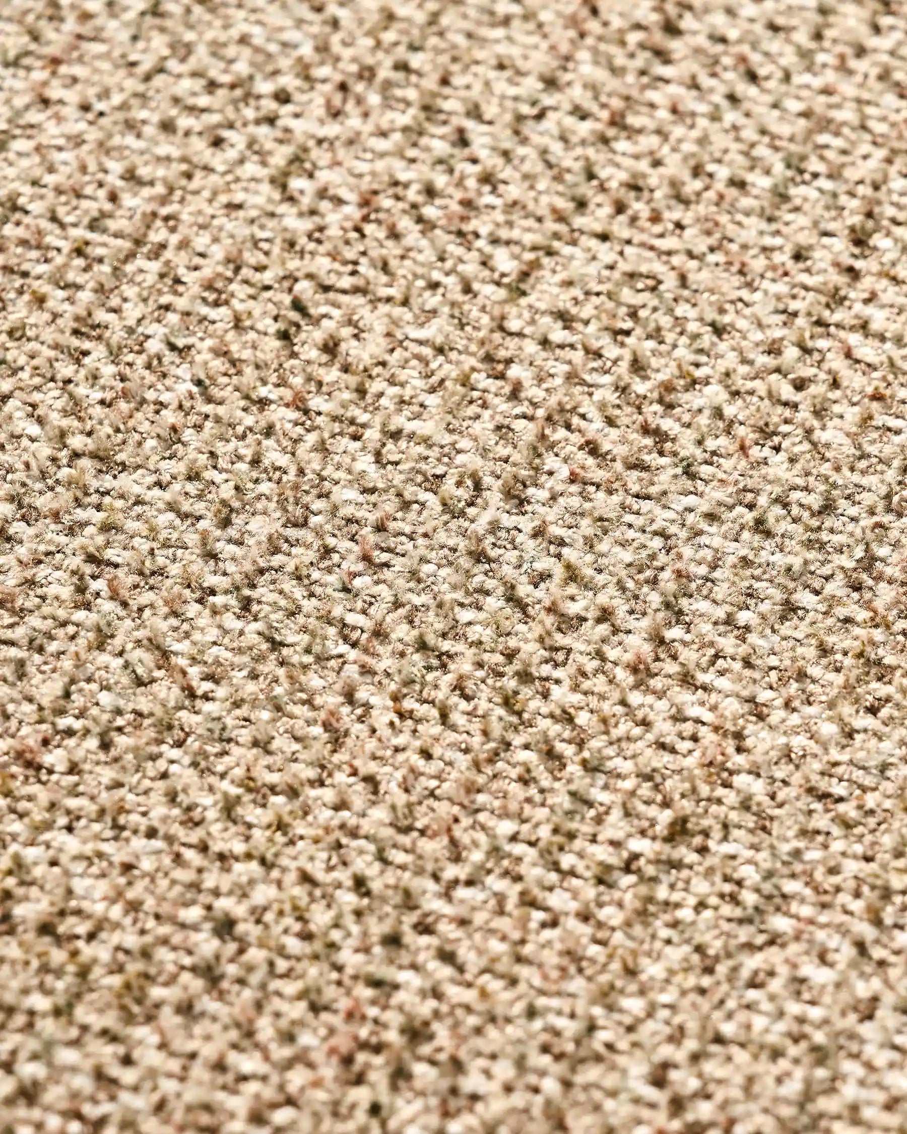 Close-up of taupe chenille upholstery on Bramley dining chairs