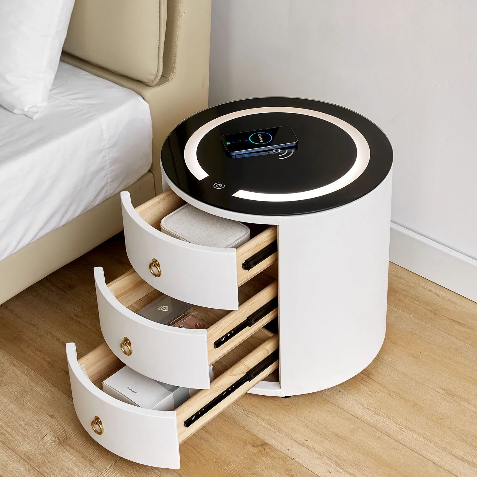 Cirona Smart Bedside Table