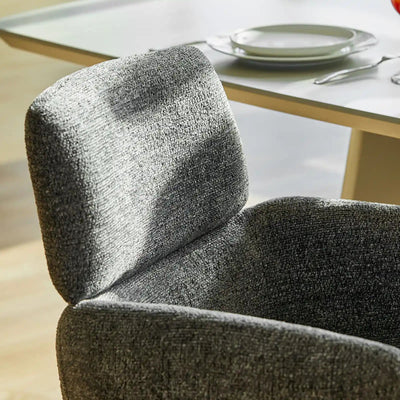 Castoro Chenille Swivel Chair