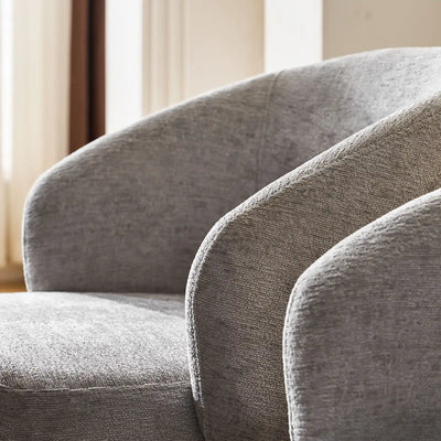 Cleo Chenille Swivel Chair
