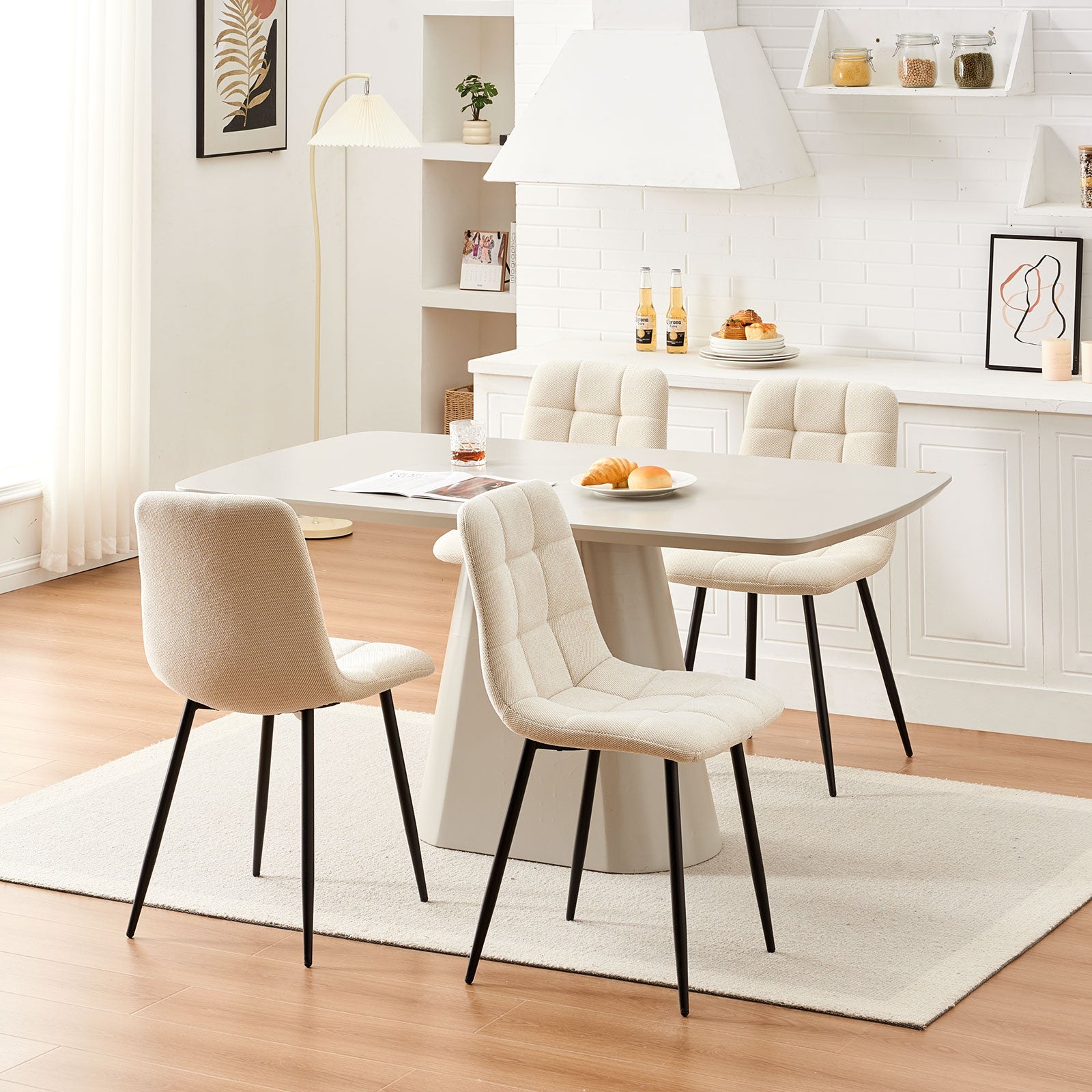 Christie Linen Blend Dining Chairs