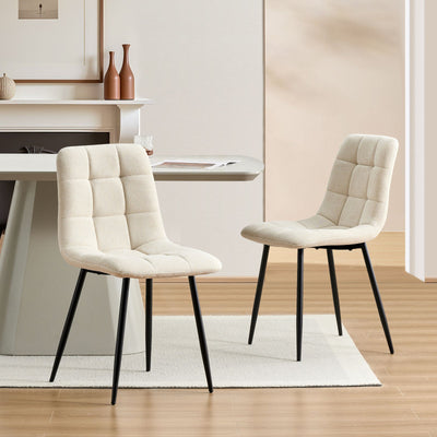 Christie Linen Blend Dining Chairs