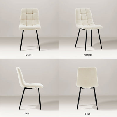 Christie Linen Blend Dining Chairs