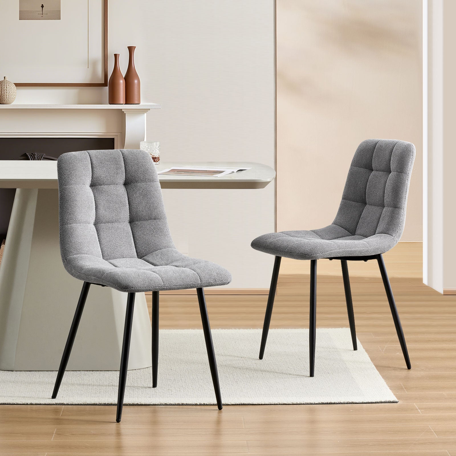 Christie Linen Blend Dining Chairs