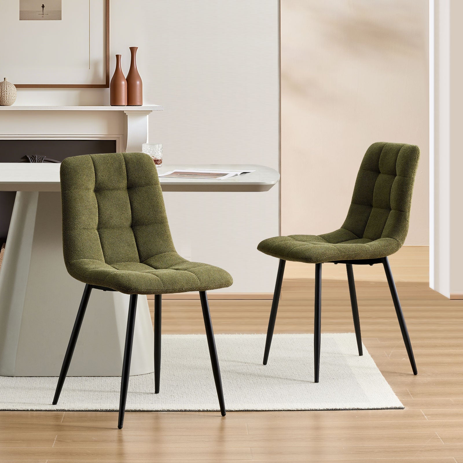 Christie Linen Blend Dining Chairs