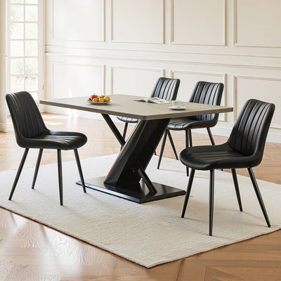 Clair Faux Leather Dining Chairs
