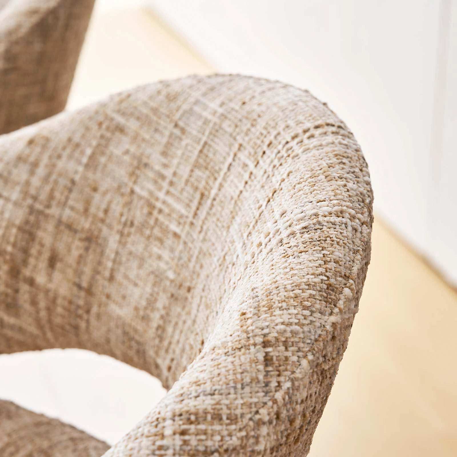 Clarice Chenille Swivel Chair