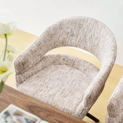 Clarice Chenille Swivel Chair