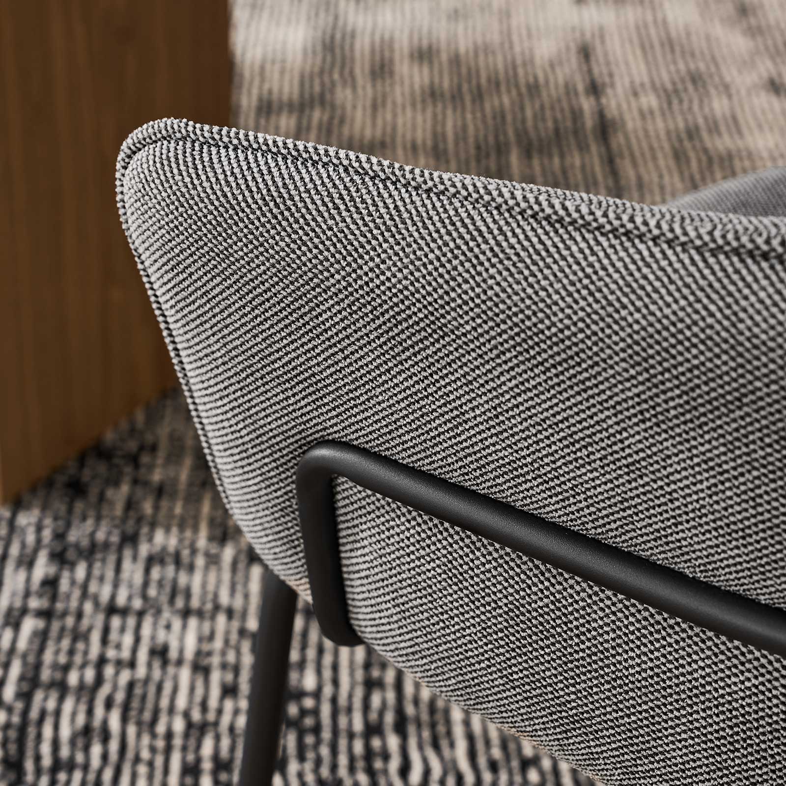 Clorice Linen Blend Accent Dining Chair