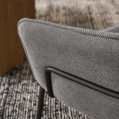 Clorice Linen Blend Accent Dining Chair