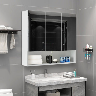 Colin Bathroom Mirror Cabinet with Lighting