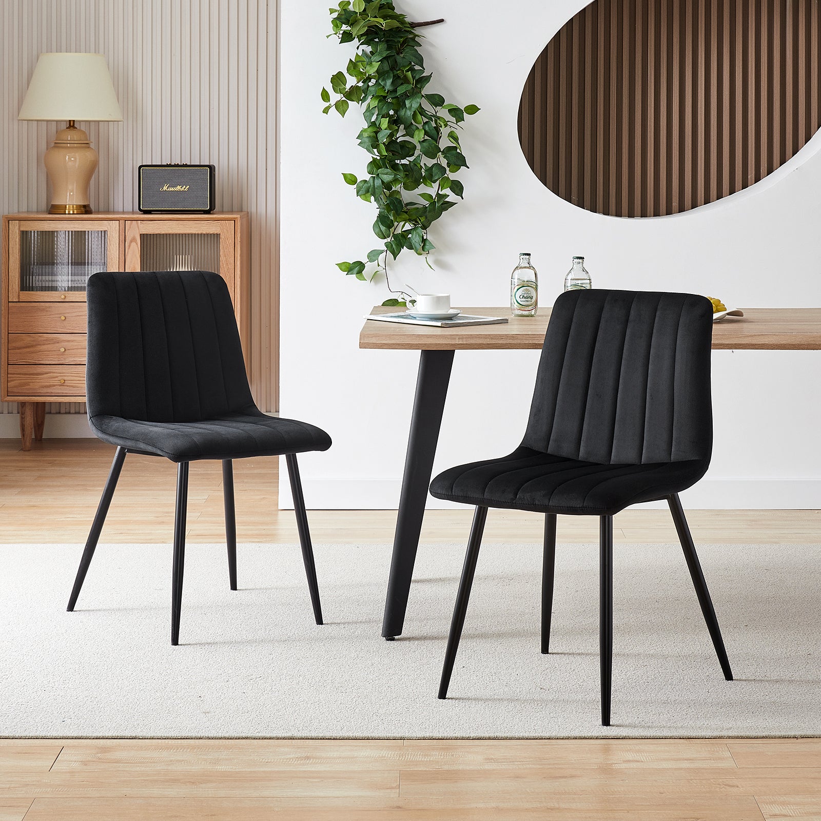 Cummer Velvet Dining Chairs