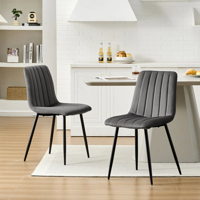 Cummer Velvet Dining Chairs