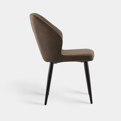 Danforth Faux Leather Dining Chairs