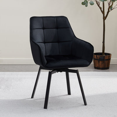 Danyl Velvet Swivel Chairs
