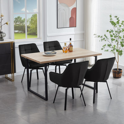 Danyl Velvet Swivel Chairs