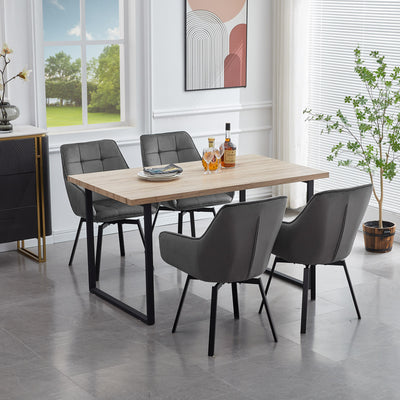 Danyl Velvet Swivel Chairs