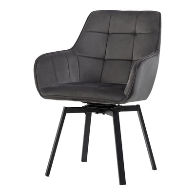 Danyl Velvet Swivel Chairs