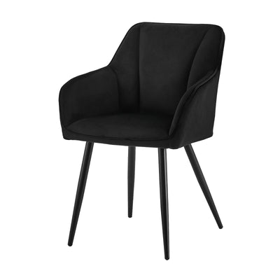 Earven Velvet Dining Chairs