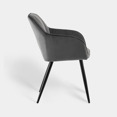 Earven Velvet Dining Chairs