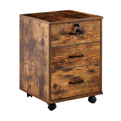 Edene Mobile Filing Cabinet [3-Drawer]