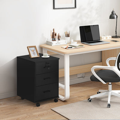 Edene Mobile Filing Cabinet [3-Drawer]