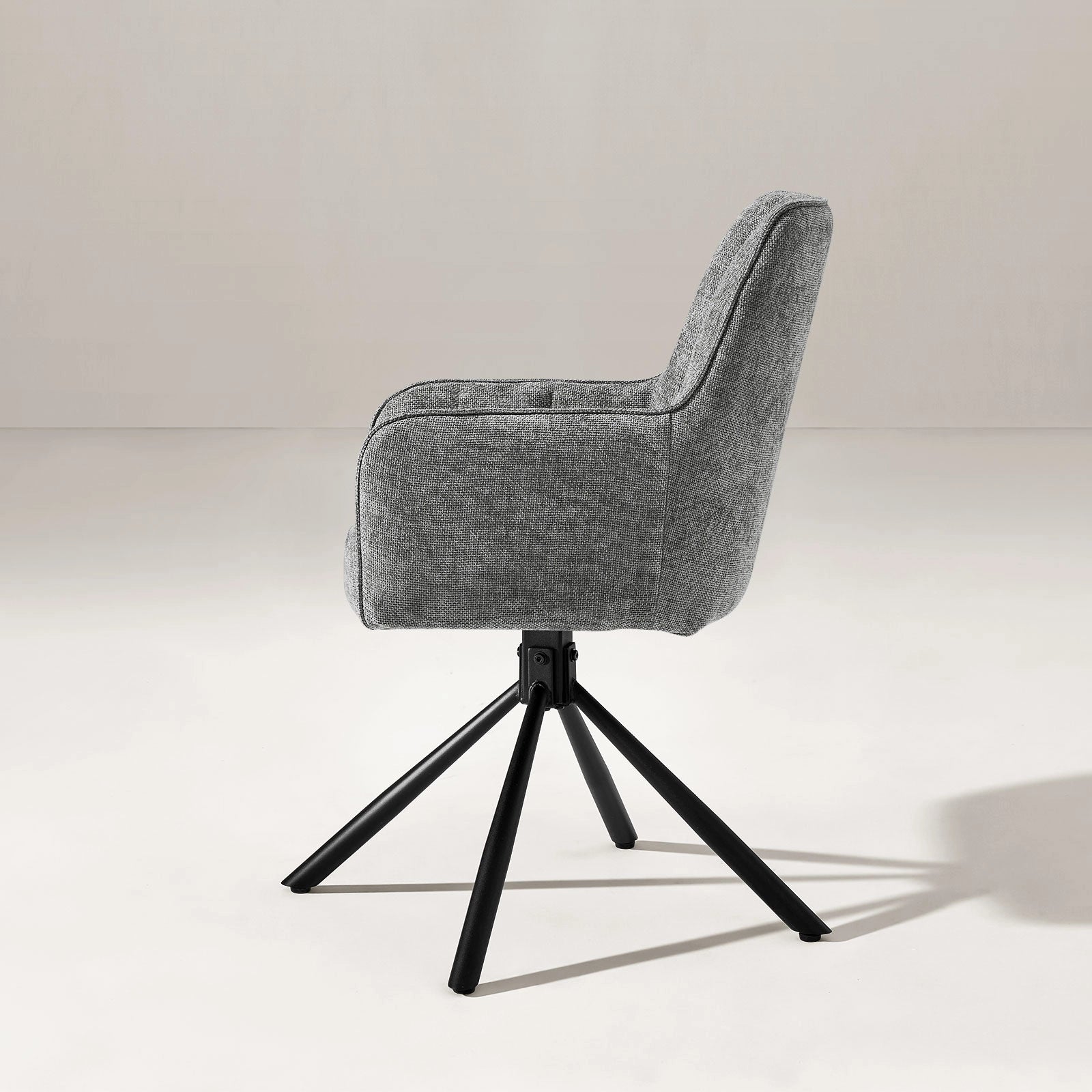 Eloise Linen Blend Swivel Chair