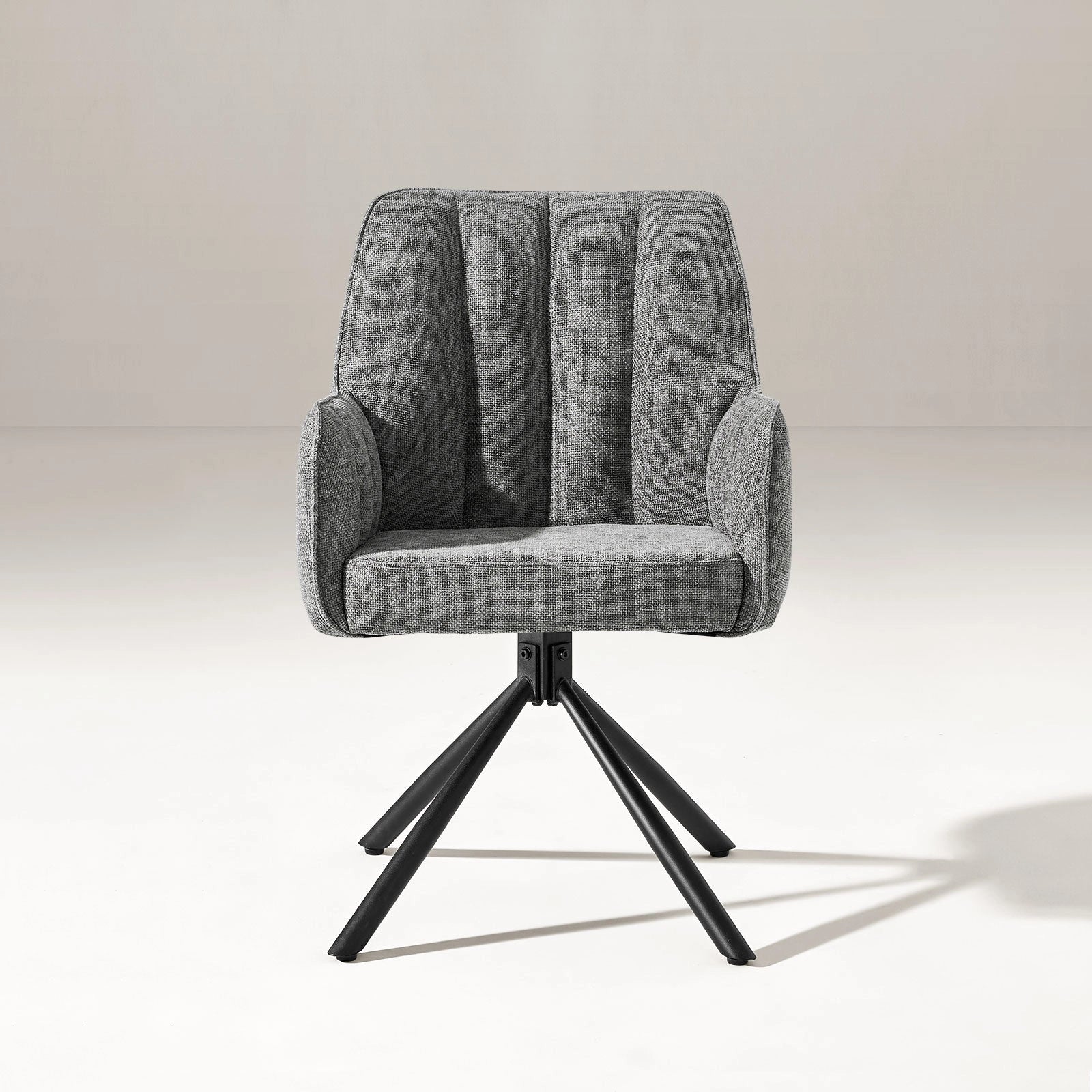Eloise Linen Blend Swivel Chair
