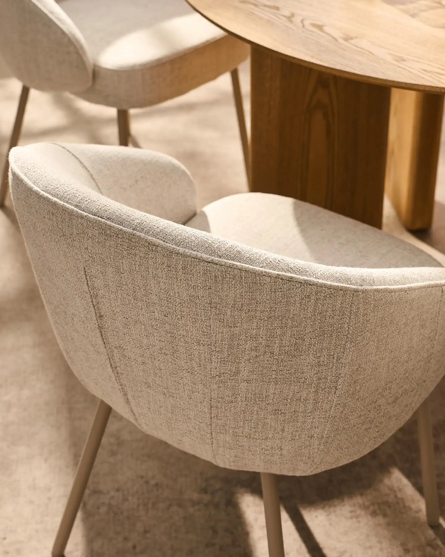 Elowen Linen Blend Dining Chairs