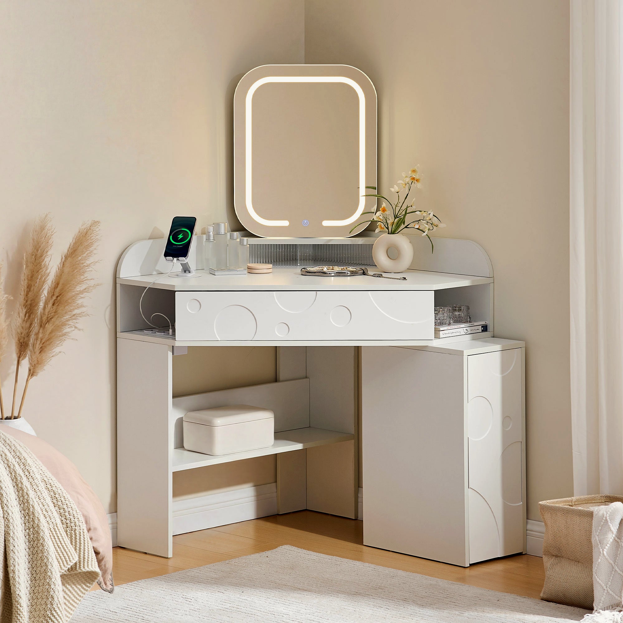 Froma Corner Dressing Table