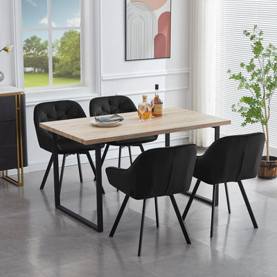 Garvies Velvet Swivel Chairs