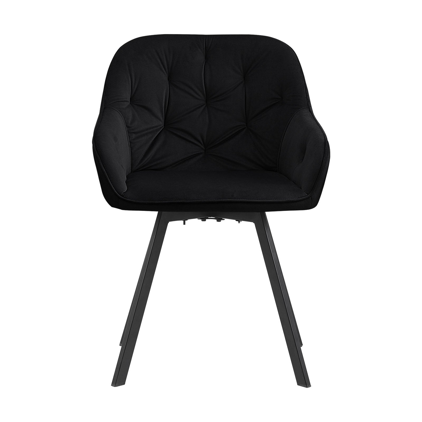 Garvies Velvet Swivel Chairs