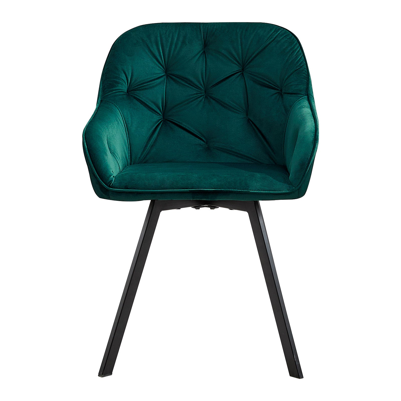 Garvies Velvet Swivel Chairs