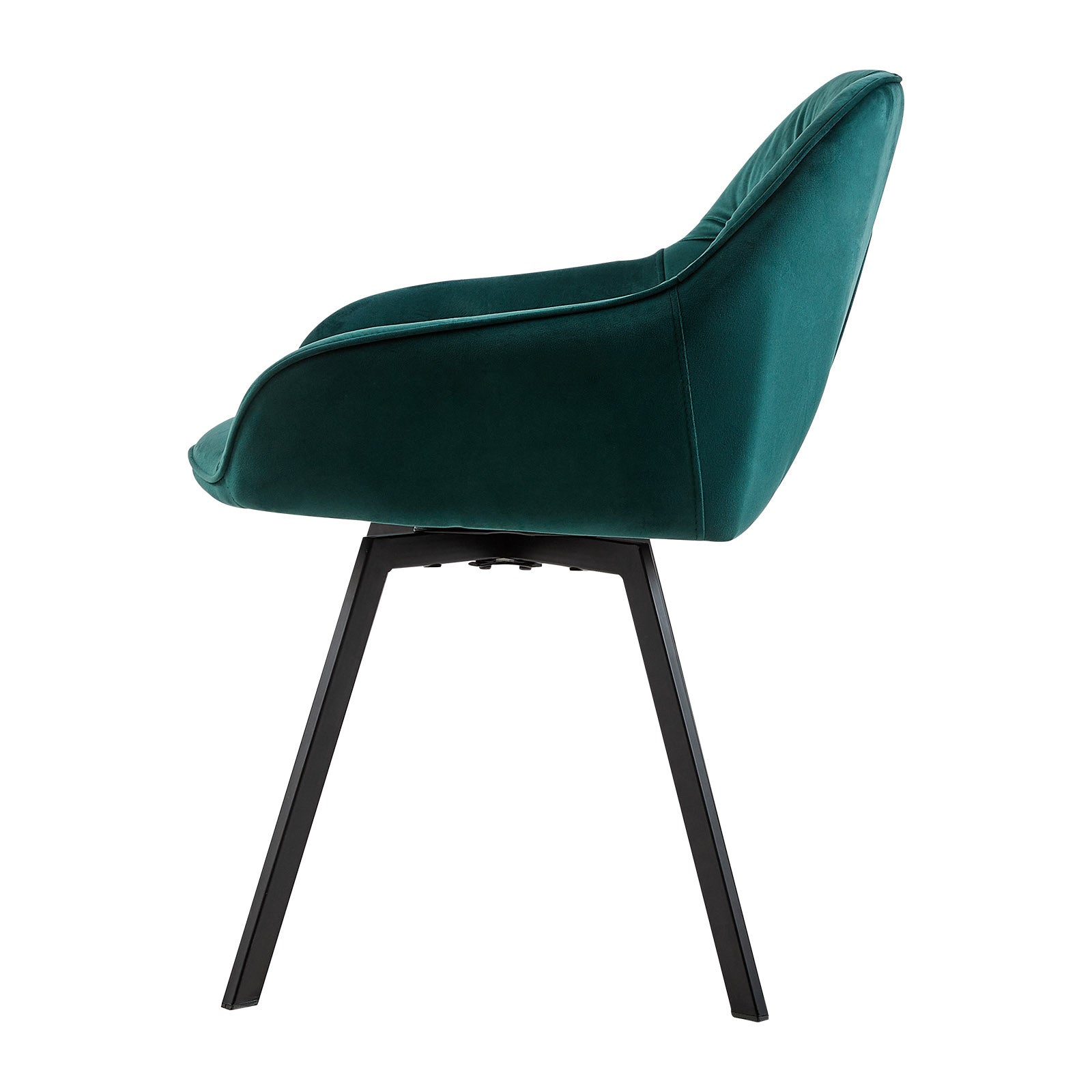 Garvies Velvet Swivel Chairs