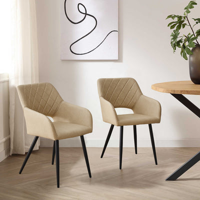 Kieran Faux Leather Dining Chairs