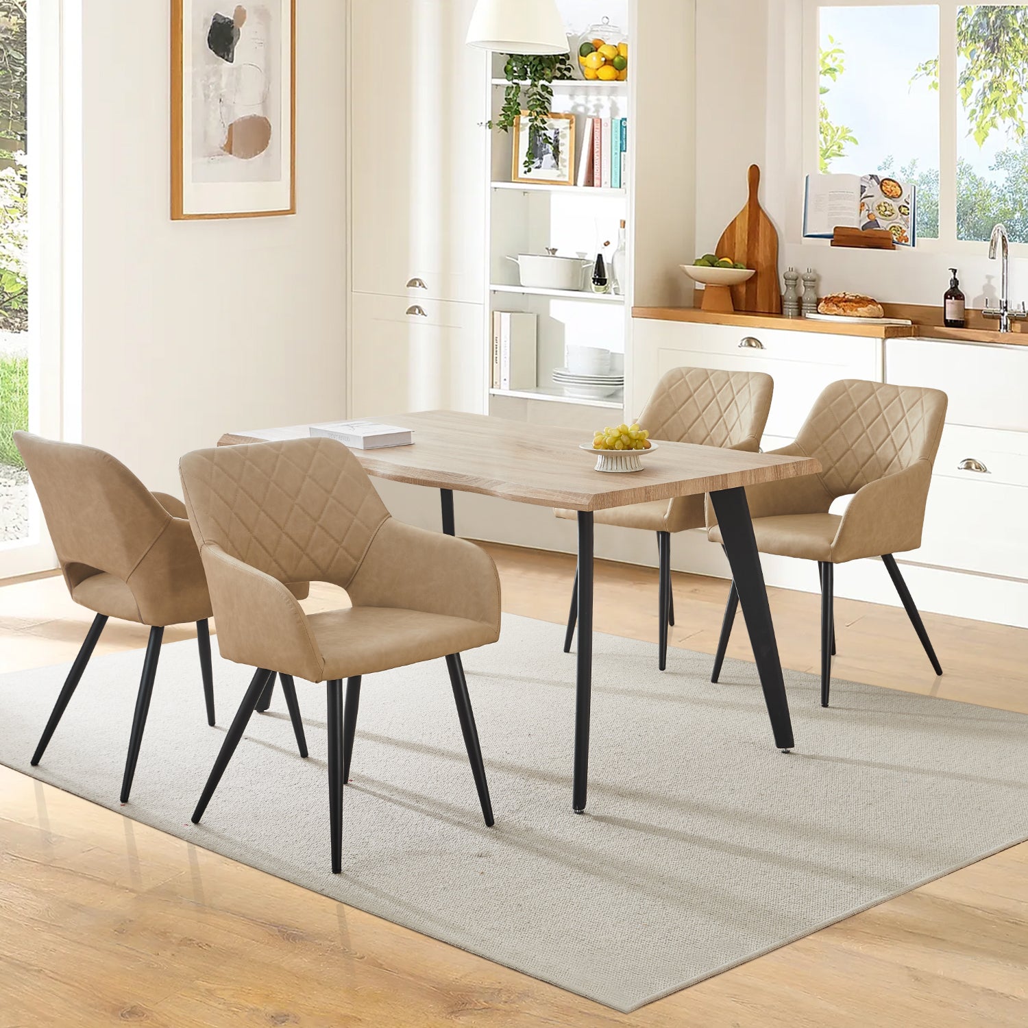 Kieran Faux Leather Dining Chairs