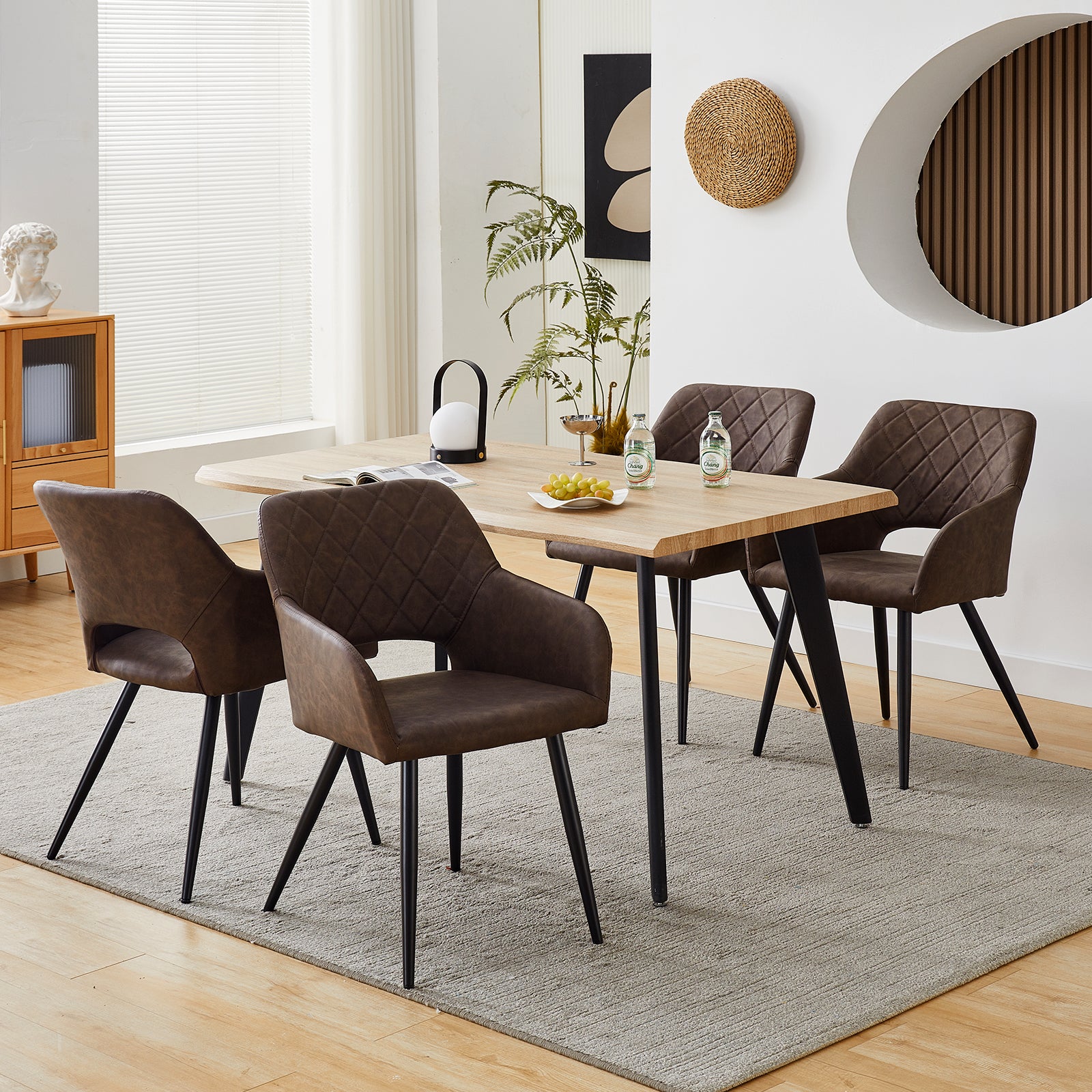 Kieran Faux Leather Dining Chairs