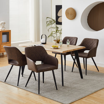 Kieran Faux Leather Dining Chairs