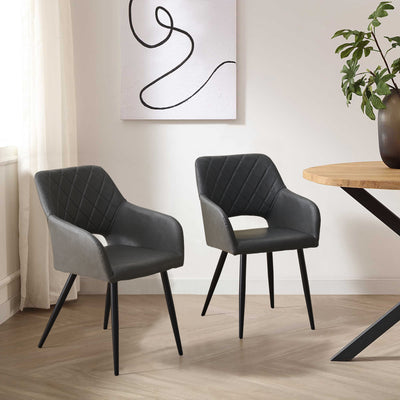 Kieran Faux Leather Dining Chairs
