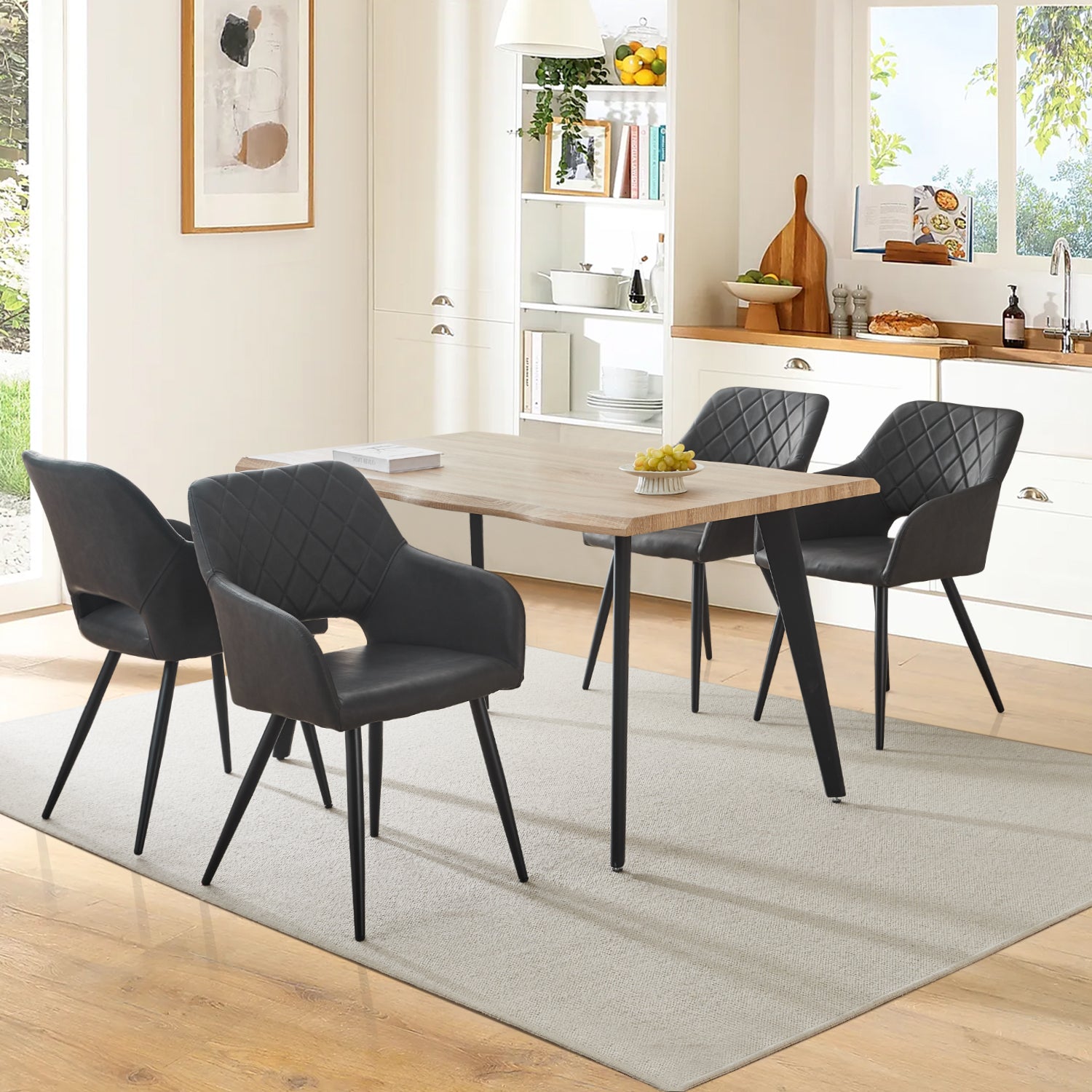 Kieran Faux Leather Dining Chairs
