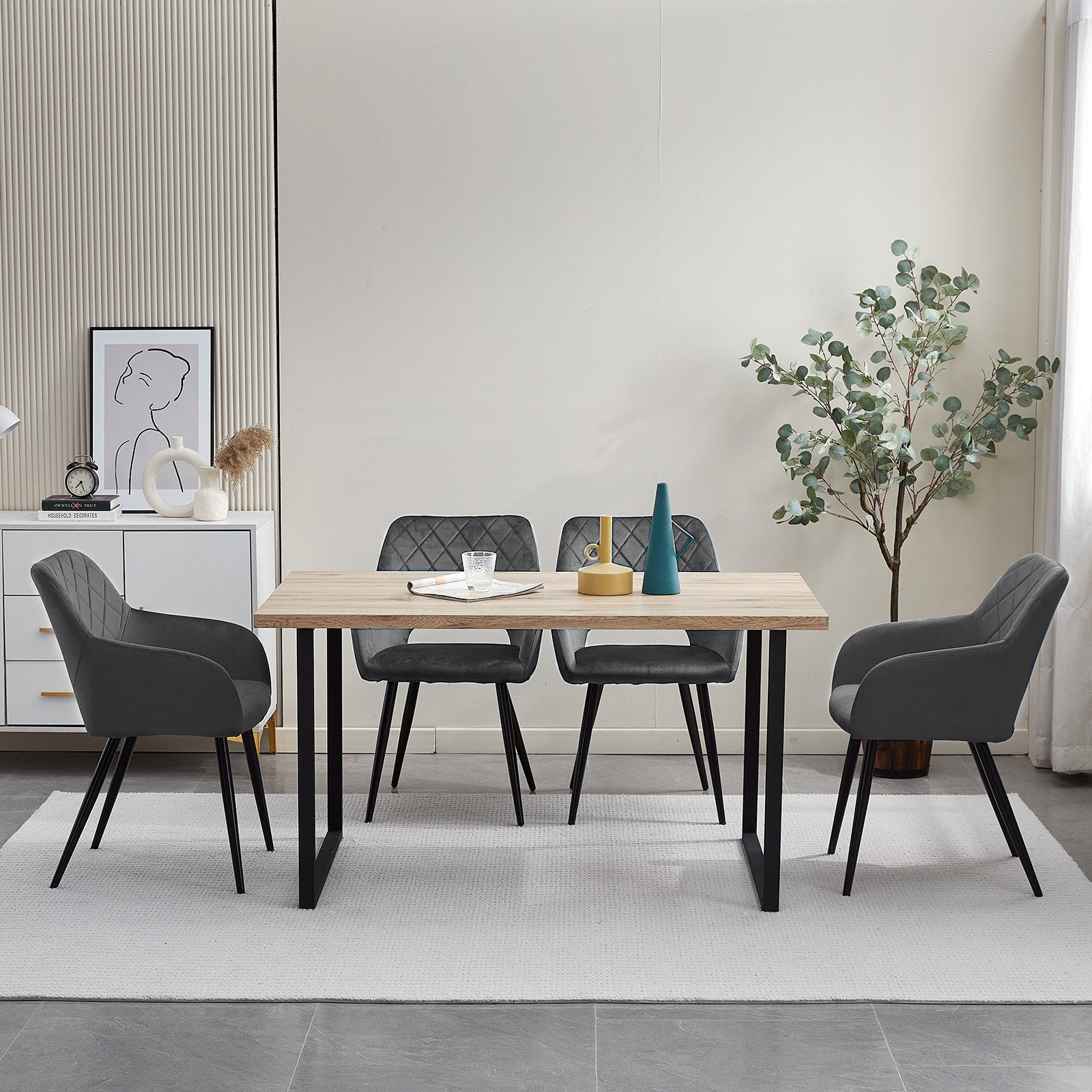 Kieran Velvet Dining Chairs