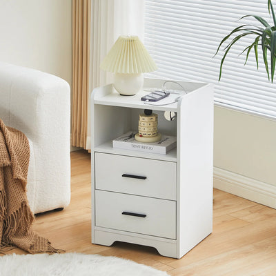 Kody LED Light Bedside Table