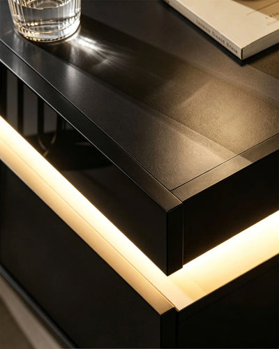 Mesita de noche con luz LED Kumar