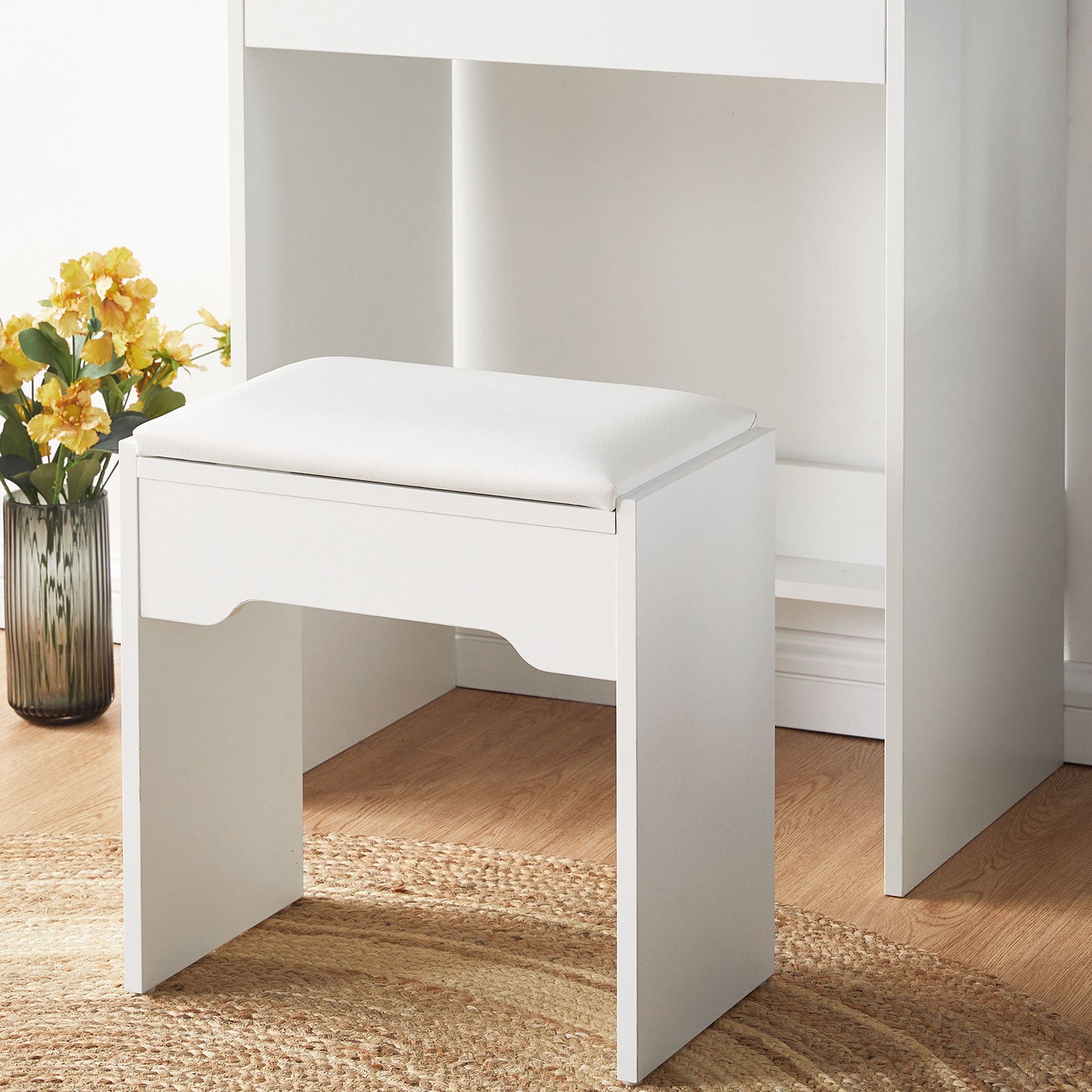 Mona Dressing Table with Sliding Mirror